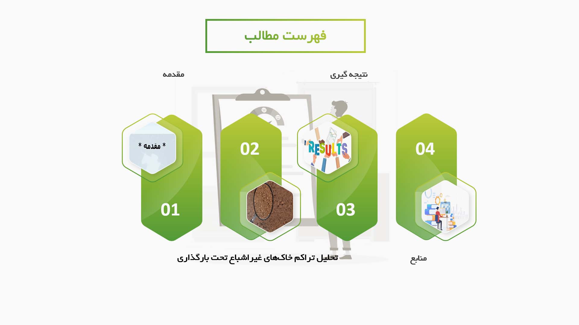 پاورپوینت در مورد تراکم خاک‌های غیراشباع